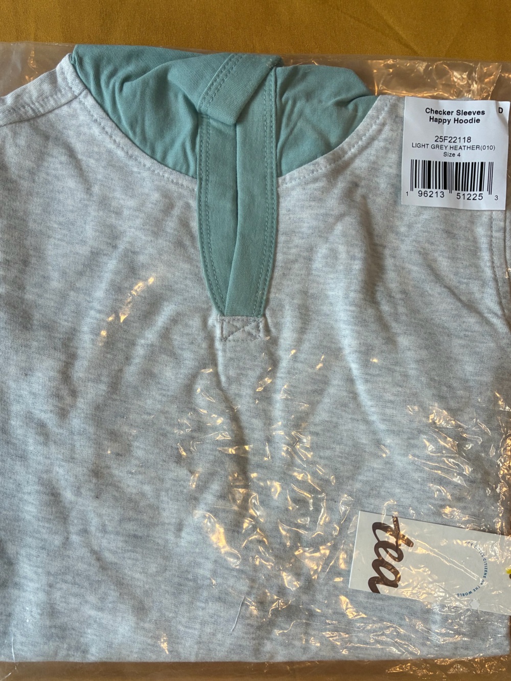 😊🧡 Tea Collection Happy Hoodie | Size 4T | NIP